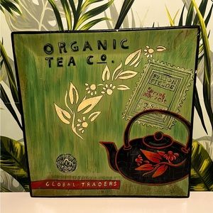 Decorative Plates (Tea Themed) Earth Tones